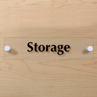 Storage Sign