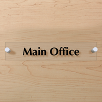 Main Office Sign