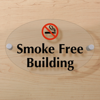 Smoke Free Building Sign