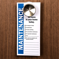 Maintenance Personnel Working Door Hanger