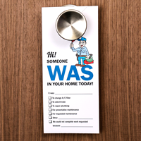 Someone Is In Home Now Maintenance Door Hanger