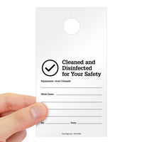 Safety Assurance Hang Tag