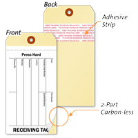 2-Part Inventory Tag