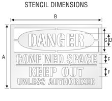 Stencil ST 0110