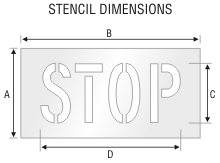 Stencil ST 0113