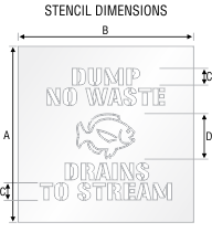 Stencil ST 0137