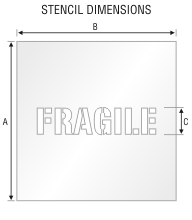 Stencil ST 0218