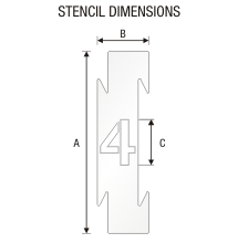 Stencil ST 0291