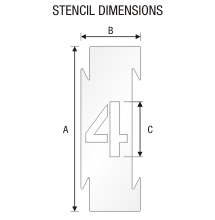 Stencil ST 0292
