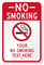 Custom No Smoking Sign