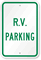 RV Parking Sign