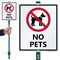 No Pets Allowed Signs : Keep Pets Away