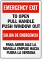 Bilingual To Open Pull Handle, Push Window Label