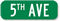 Custom Civic Street Sign with Prefix