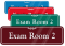 Exam Room 2 Sign