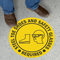 PPE SlipSafe™ Floor Sign (with Graphic)