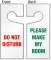 Do Not Disturb, Make My Room Door Hanger