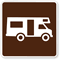 Motor Home Symbol - Traffic Sign